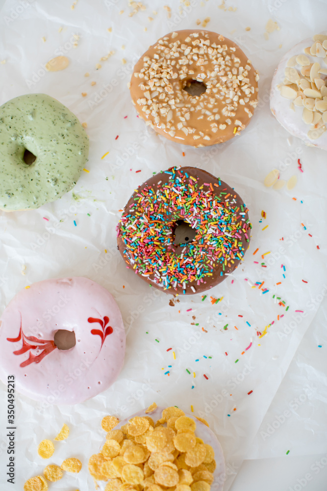 Delicious homemade doughnut