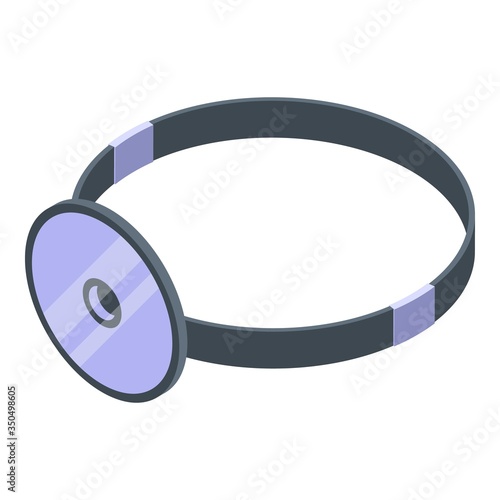 Oculist tool icon. Isometric of oculist tool vector icon for web design isolated on white background