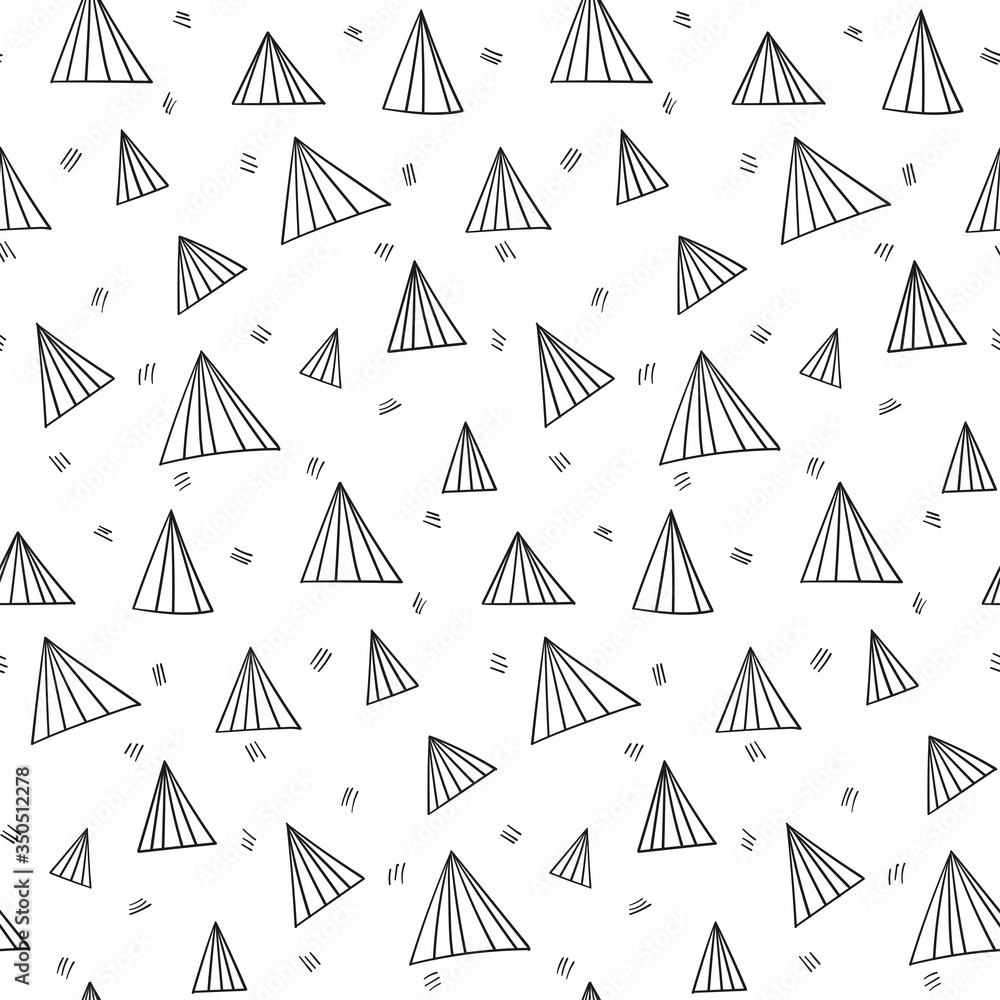 Abstract graphic pattern simple sketch vector Abstract graphic pattern simple sketch vector