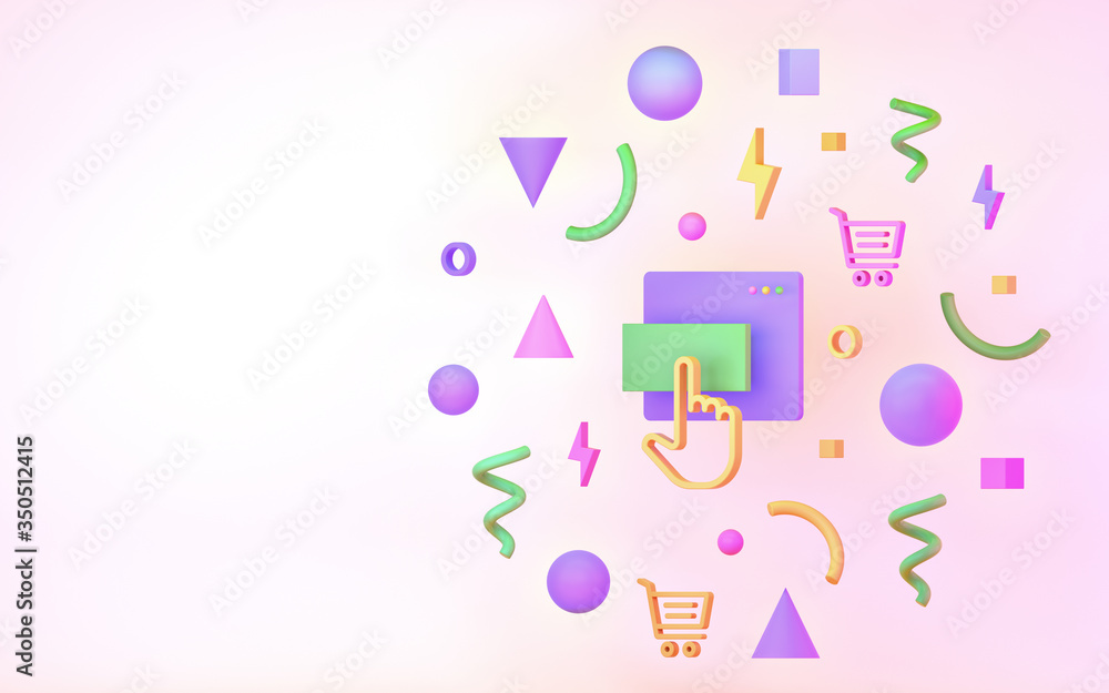Abstract geometric shape background for ecommerce Abstract geometric shape background for ecommerce