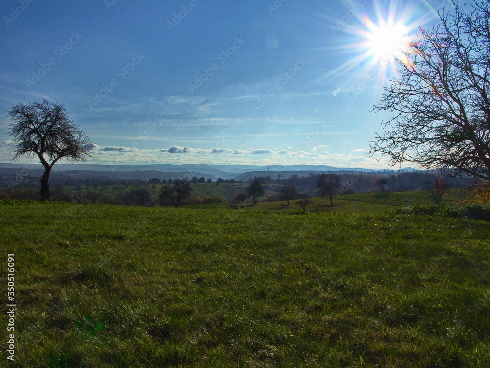 Landschaft bei Waldbronn Landschaft bei Waldbronn