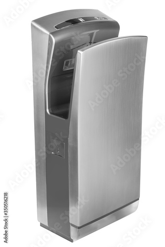 hand dryer isolated on white