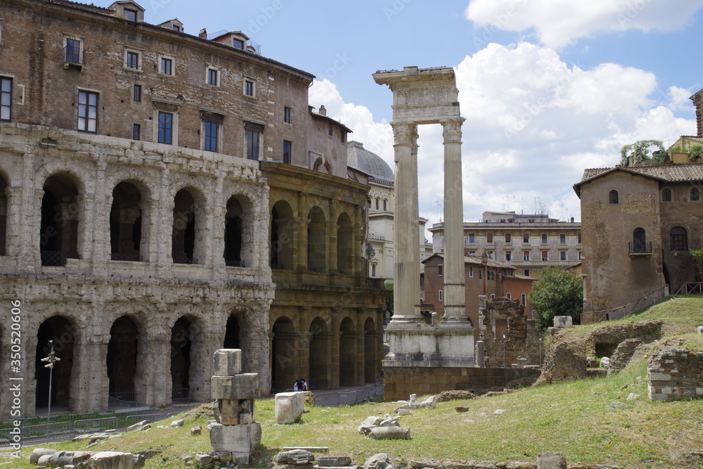Tempel des Apollo Sosianus in Rom, Italien