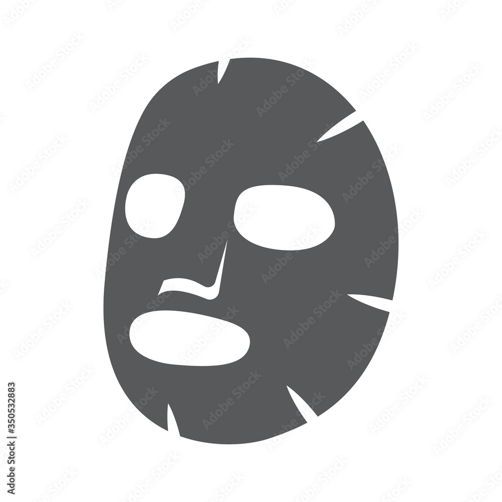 Facial mask cosmetics. Medicine, cosmetology and health care Facial mask cosmetics. Medicine, cosmetology and health care