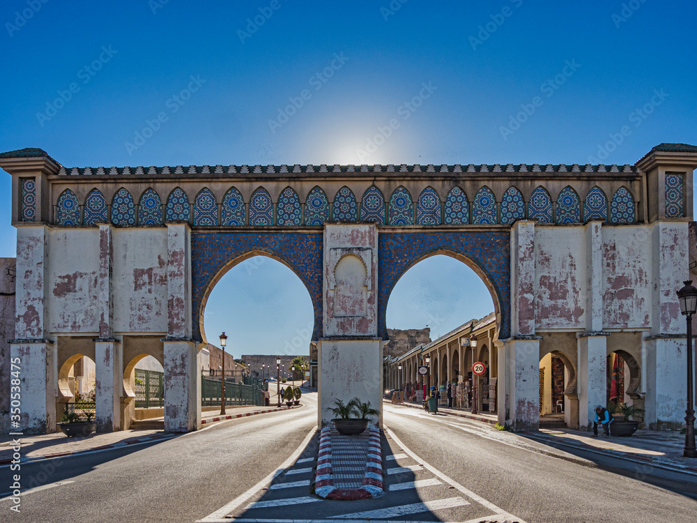 Obraz premium Rabat Hauptstadt von Marokko Regierungssitz und und Residenz des Koenigs eine der 4 Koenigsstaedte