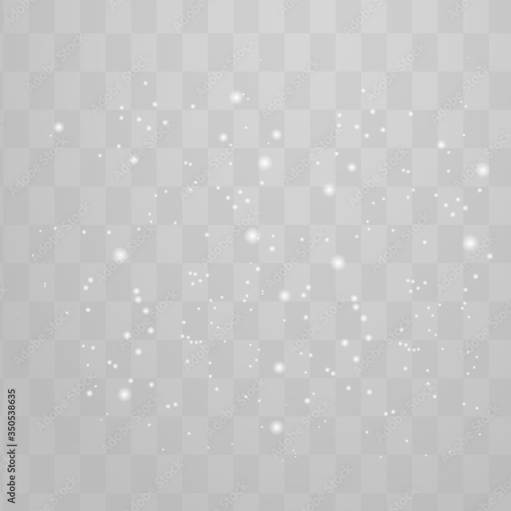 The dust sparks shine with special light. Vector sparkles on a transparent background. Christmas light effect. Sparkling magical dust particles. The dust sparks shine with special light. Vector sparkles on a transparent background. Christmas light effect. Sparkling magical dust particles.