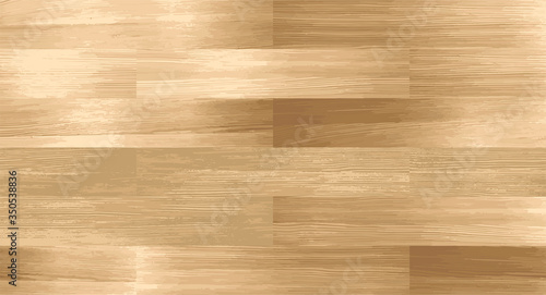Realistic Wood textured seamless pattern. Wooden board, natural brown floor o...