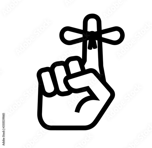 remember icon on white background