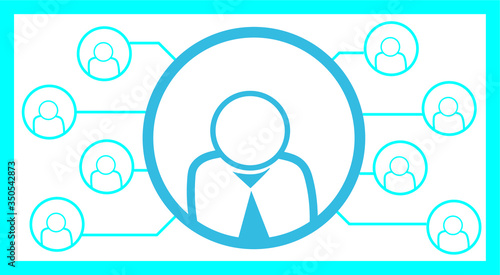 Online Meeting video teleconference Icon Set