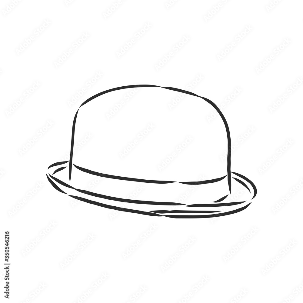 hat vector illustration sketches template. hat, vector sketch illustration hat vector illustration sketches template. hat, vector sketch illustration