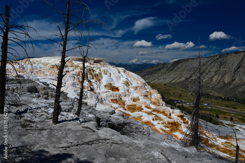 Mineral spring in Yellowstone. © Anika