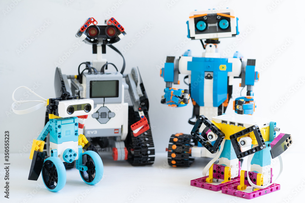 Minsk, Belarus. May, 2020. The new Spike Prime Lego robot. It can help to  teach children programming and robotics. STEM and STEAM education. Keep  education yourself concept. Stock Photo | Adobe Stock