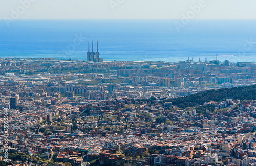 view on barcelona in spain © photographmd