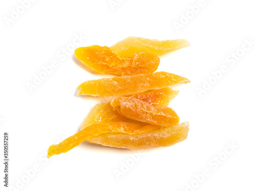 Chinese dried cantaloupe fruit slices