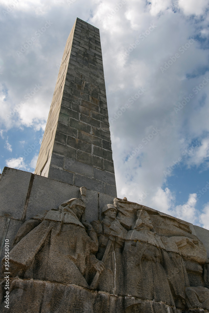 Obelisk to the liberators of Rzhev (1963). Rzhev, Tver Oblast, Russia.