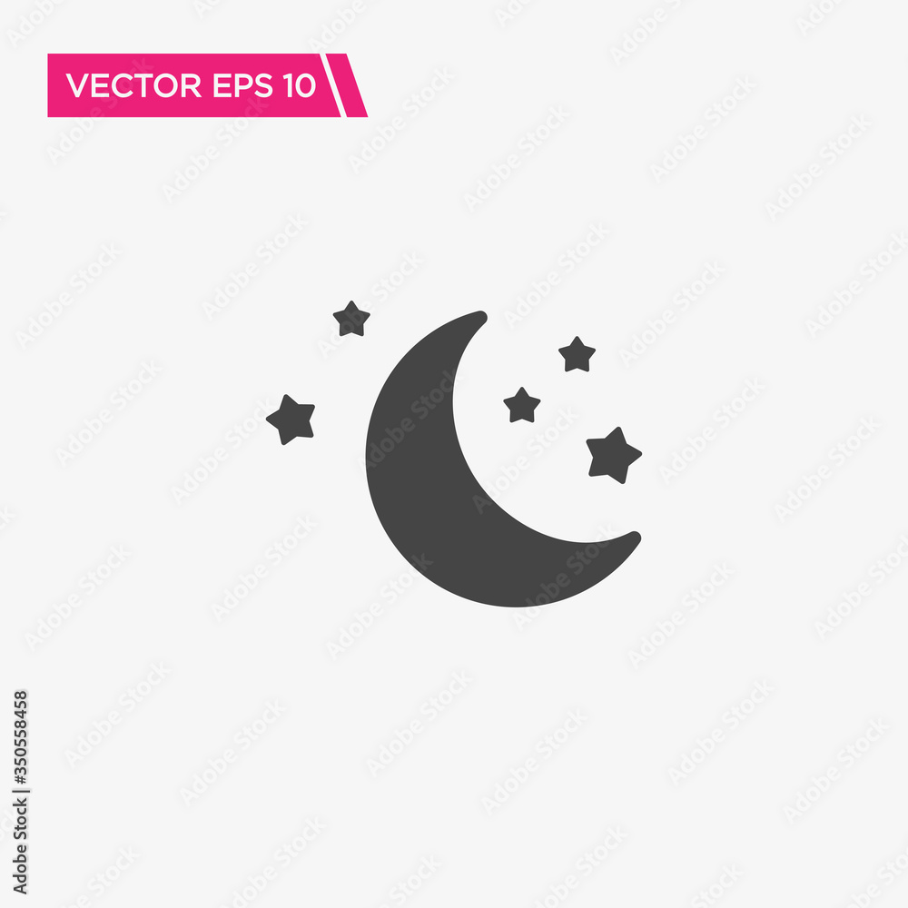 Night Icon Design, Vector EPS10 Night Icon Design, Vector EPS10