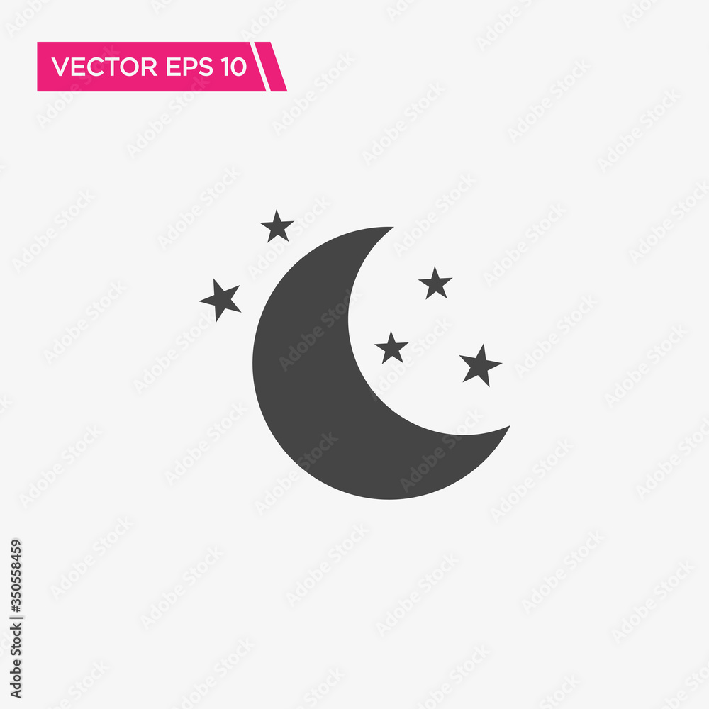Night Icon Design, Vector EPS10 Night Icon Design, Vector EPS10