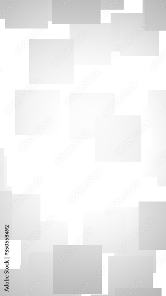 White abstract background. Misty backdrop with grey squares. 3D illustration White abstract background. Misty backdrop with grey squares. 3D illustration