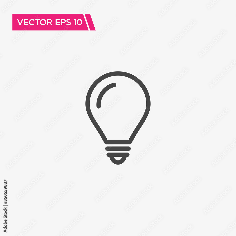 Bulb Icon Design, Vector EPS10 Bulb Icon Design, Vector EPS10