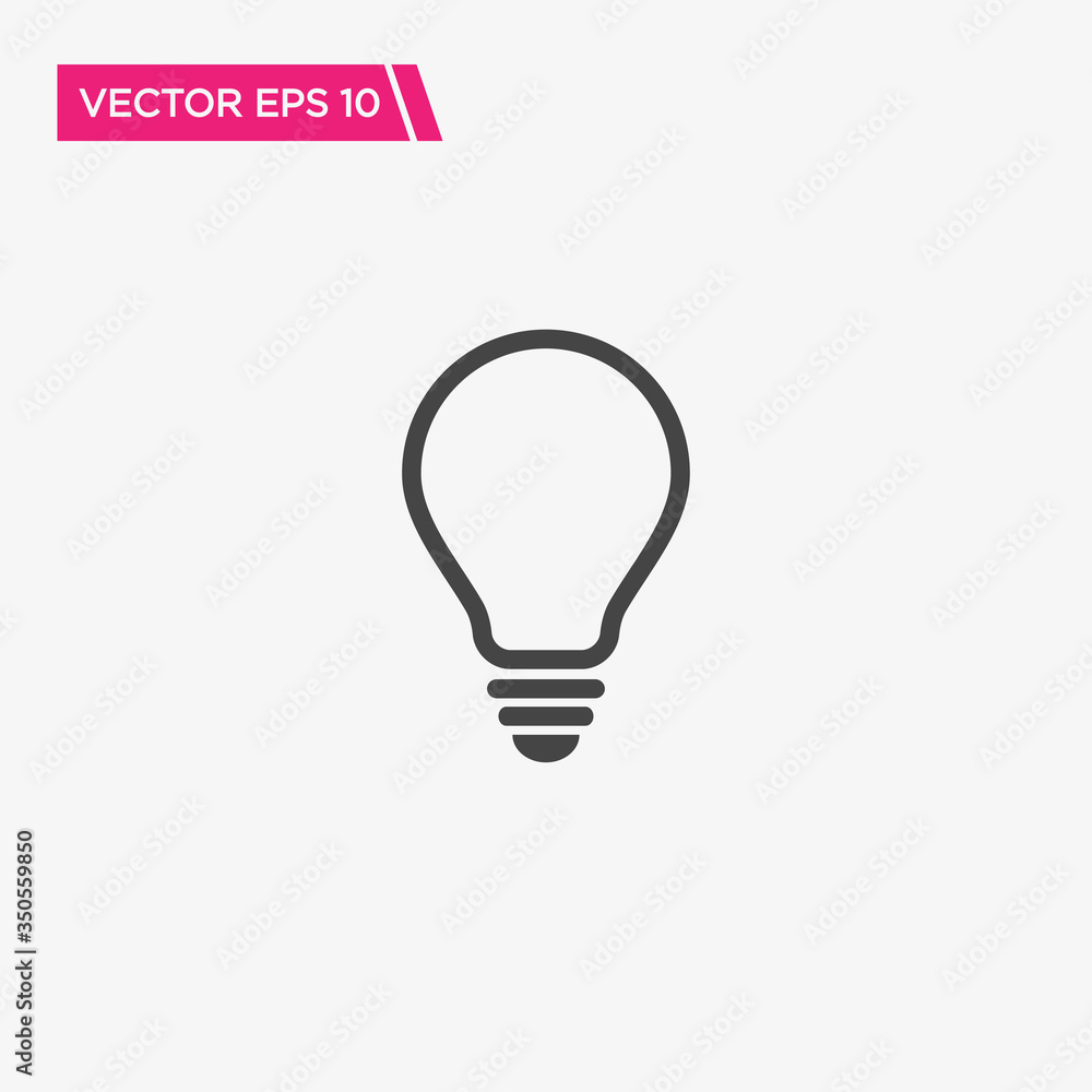 Bulb Icon Design, Vector EPS10 Bulb Icon Design, Vector EPS10