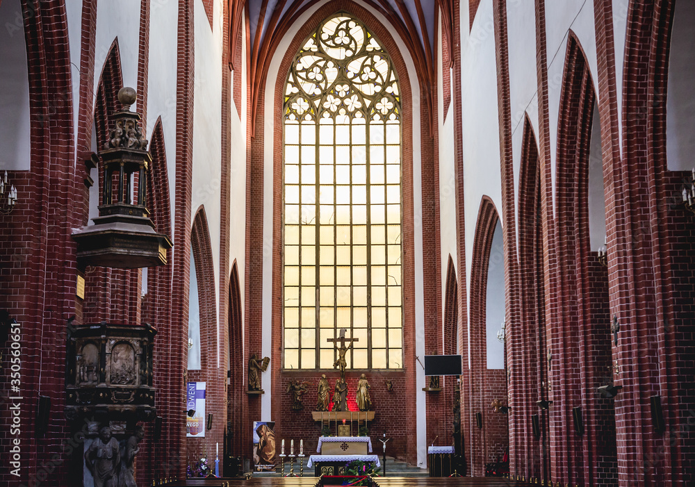 High altar of St Mary Magdalene church located in historic part of Wroclaw city, Poland High altar of St Mary Magdalene church located in historic part of Wroclaw city, Poland