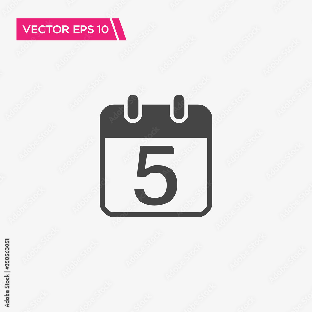 Calendar Icon Design, Vector EPS10 Calendar Icon Design, Vector EPS10