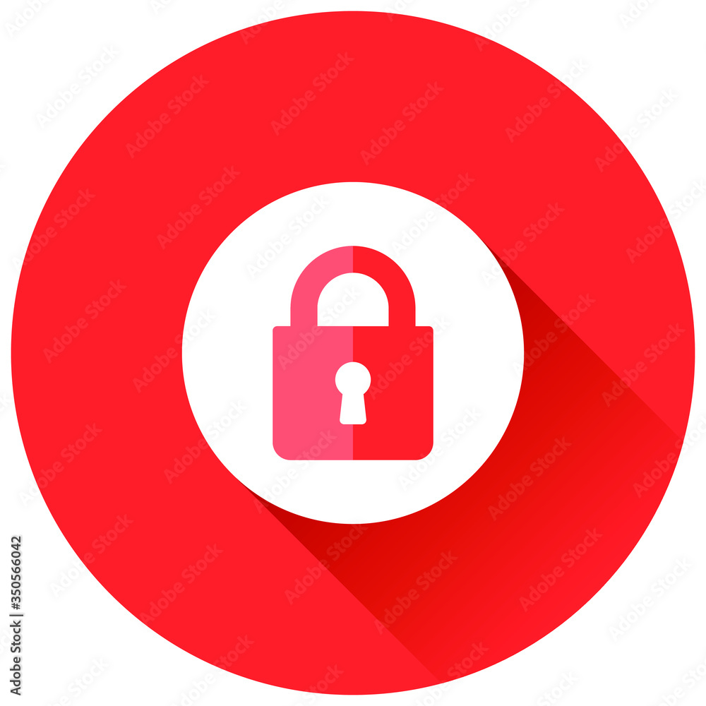 lock icon button in vector lock icon button in vector