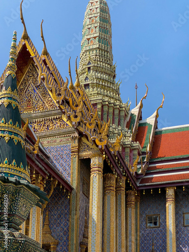Royal grand palace in Bangkok, Asia Thailand