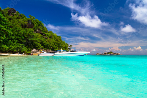 Beautiful beach on the Similan islands at Andaman sea, Thailand