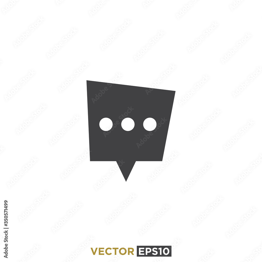 Chat Icon Design Vector Illustration Chat Icon Design Vector Illustration