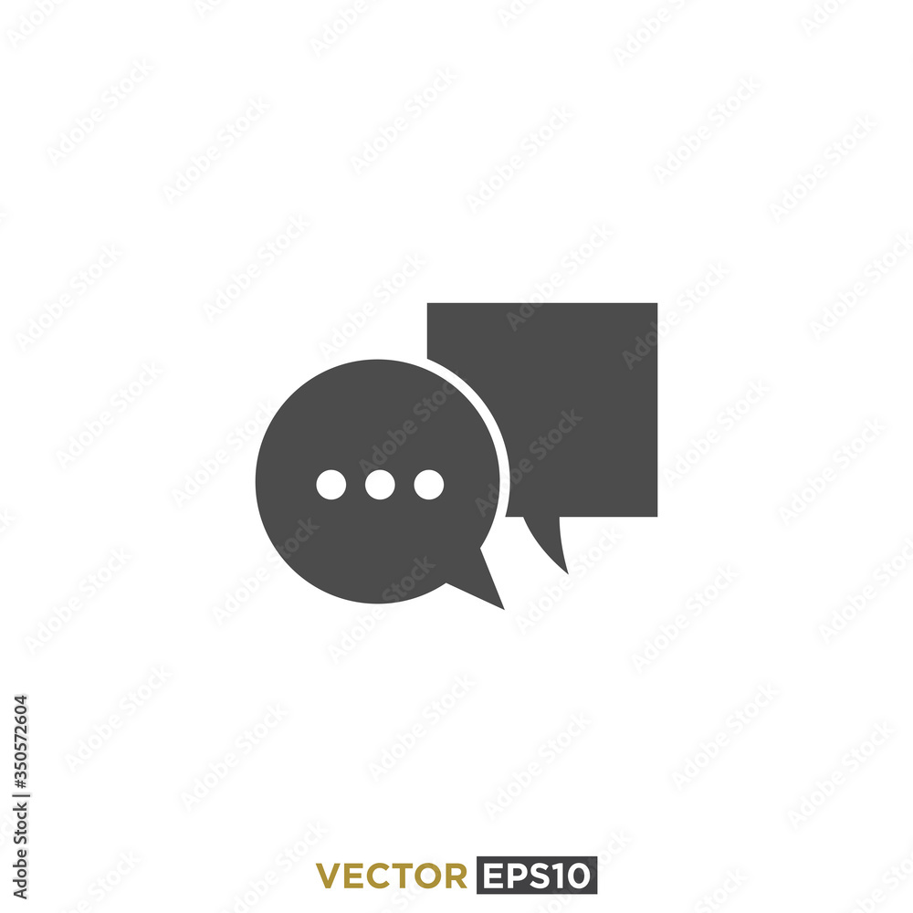 Chat Icon Design Vector Illustration Chat Icon Design Vector Illustration