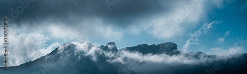 Foto Panoramic of the top of Peñas de Aya or also called Aiako Harria Nuegido, Oiartzun