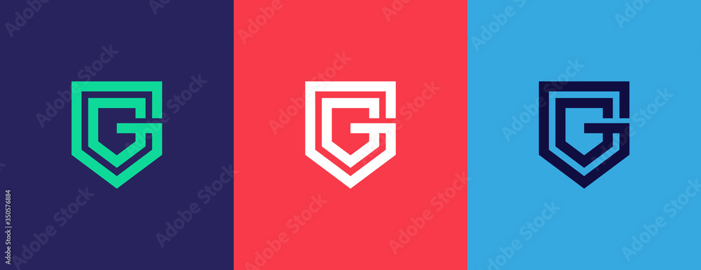 G shield logo . letter G in the shield . strong and bold logo design . modern and clean G logo. vector illustration eps10 G shield logo . letter G in the shield . strong and bold logo design . modern and clean G logo. vector illustration eps10