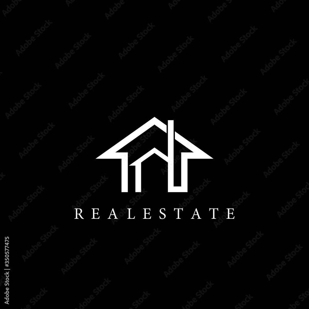 Real estate logo icon design Real estate logo icon design