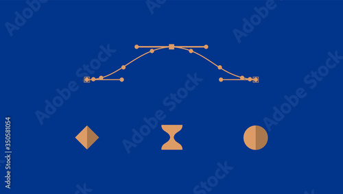 Keyframe Essentials in After Effects 
easy ease . motion graphics icon 