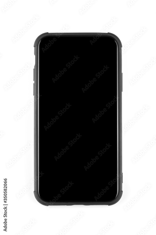 Naklejka premium Smartphone isolated on white background
