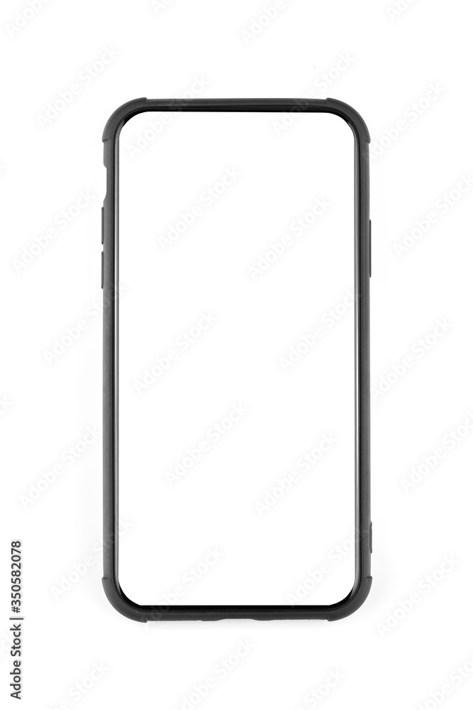 Smartphone isolated on white background Smartphone isolated on white background