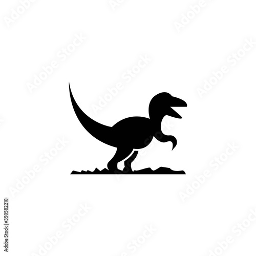 Brontosaurus logo template vector icon design