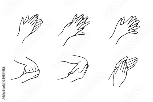 How to clean your hands properly. Rules for Disinfection and hand washing.