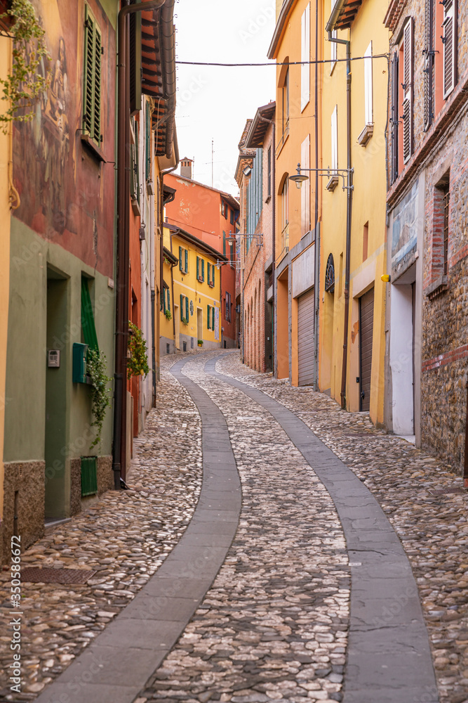 Fototapeta premium Medieval village of Dozza, Bologna, Emilia Romagna, Italy