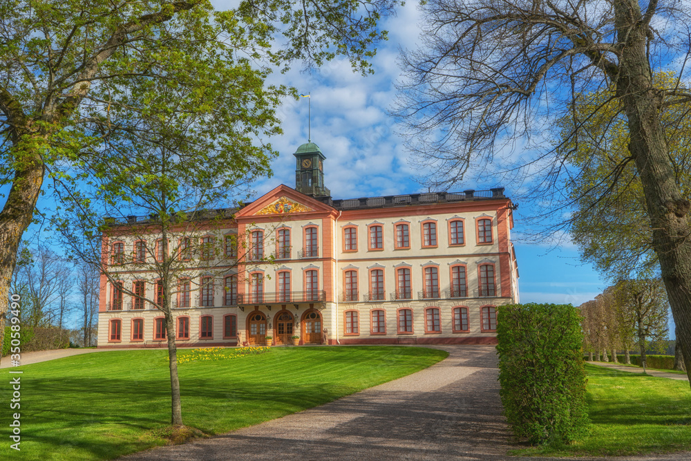 The Palace of Tullgarn. Typical swedish manor. Sweden. Europe