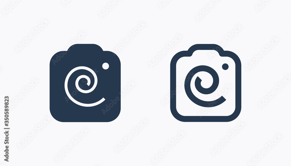 Camera photo line vector icon. Image lens vector symbol. Digital photographic icons set for web design. Modern flat picture creation icon for app design. Device technology minimal flat linear icons Camera photo line vector icon. Image lens vector symbol. Digital photographic icons set for web design. Modern flat picture creation icon for app design. Device technology minimal flat linear icons