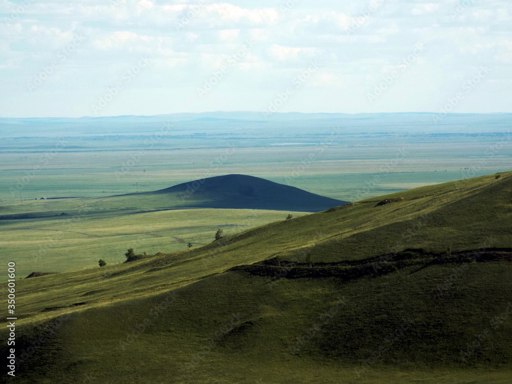 Mountain landscapes of Mongolia