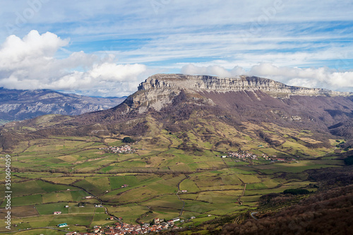 Lizarraga mountain pass in Navarra province, Spain photo