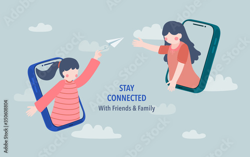 Friends Use Social Media for Connection During Times of Social Distancing