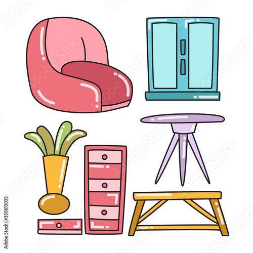 furniture and interior decoration color design theme