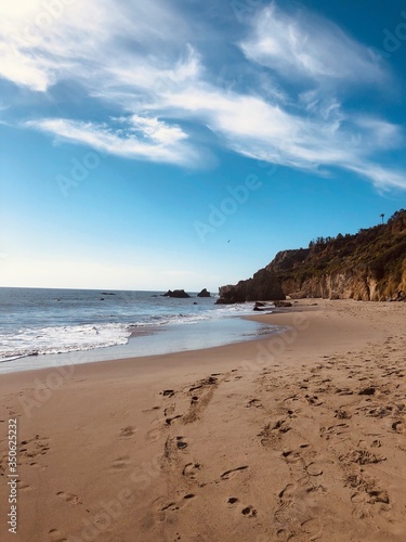 Fußabdrücke am Strand © Charline