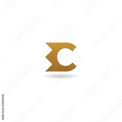 Free Download c letter logo design vector template - GFXLoad