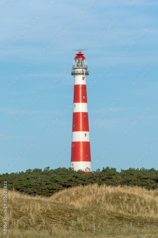 Lighthouse of the island of Ameland.