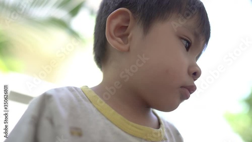 portrait of a little boy